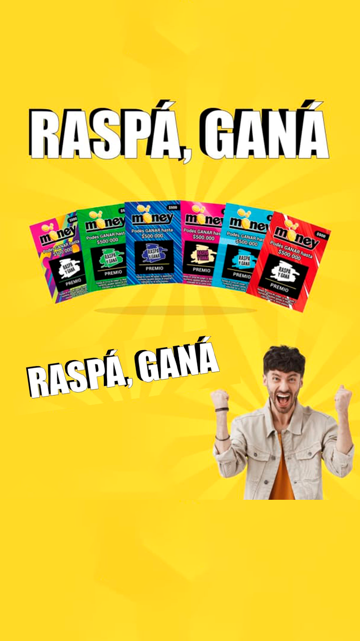 Gestión de series y stock de raspaditas